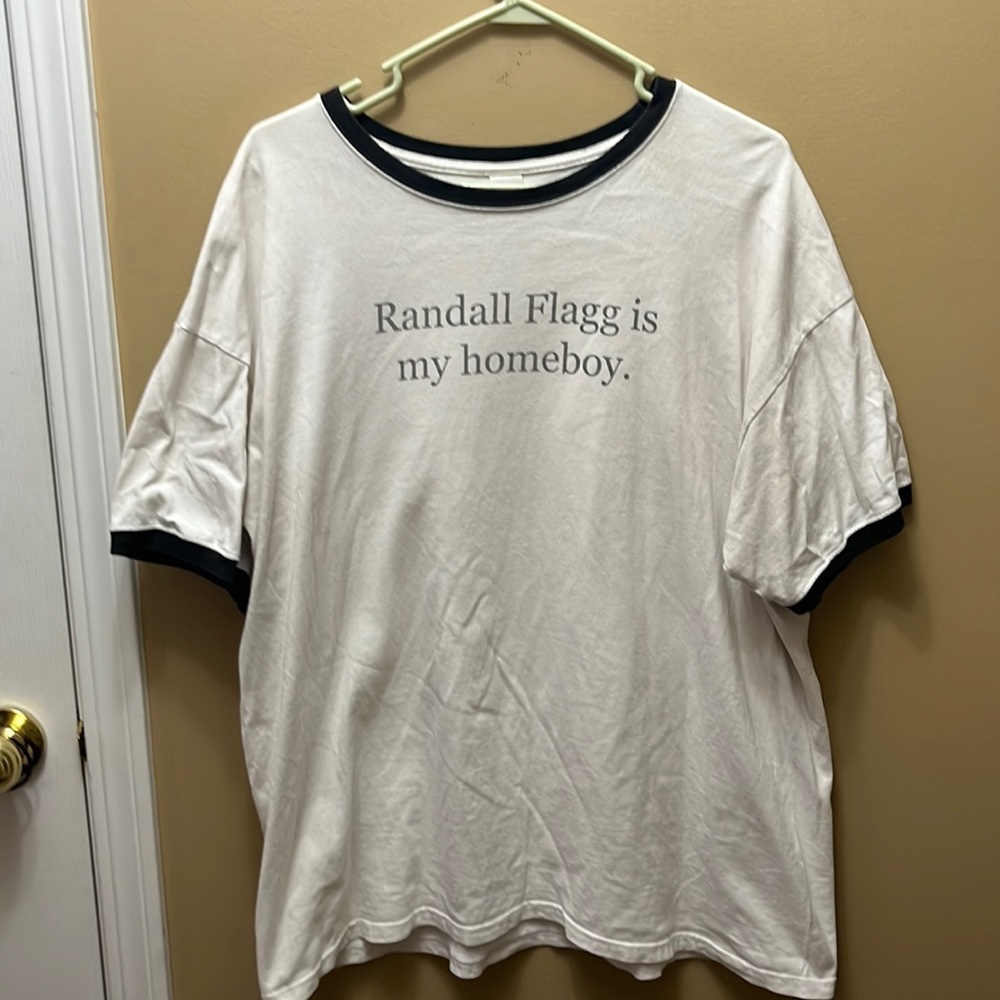 Randall Flagg is my Homeboy. Stephen King T-Shirt Size XXL